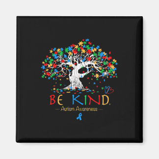 Tree Of Life Autism Awareness Month Puzzle Asd Sup Magnet