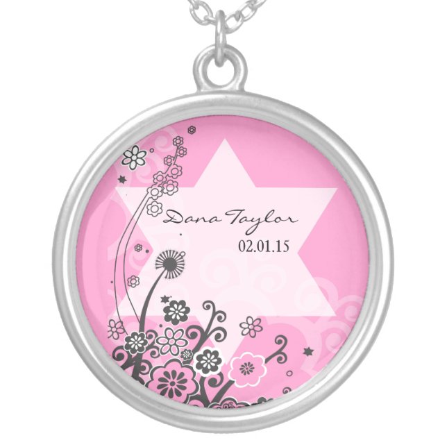 TREE OF LIFE Baby Naming Memory Gift Necklace (Front)