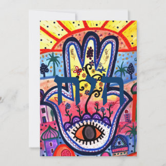 Tree of Life Bar Bat B'nai Mitzvah Invitations