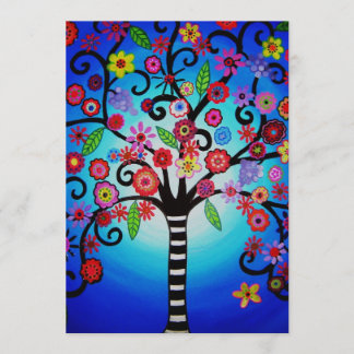 TREE OF LIFE BAR/BAT MITZVAH INVITATION