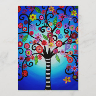 TREE OF LIFE BAR/BAT MITZVAH INVITATION