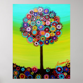 Tree of Life Bar Bat Mitzvah Poster