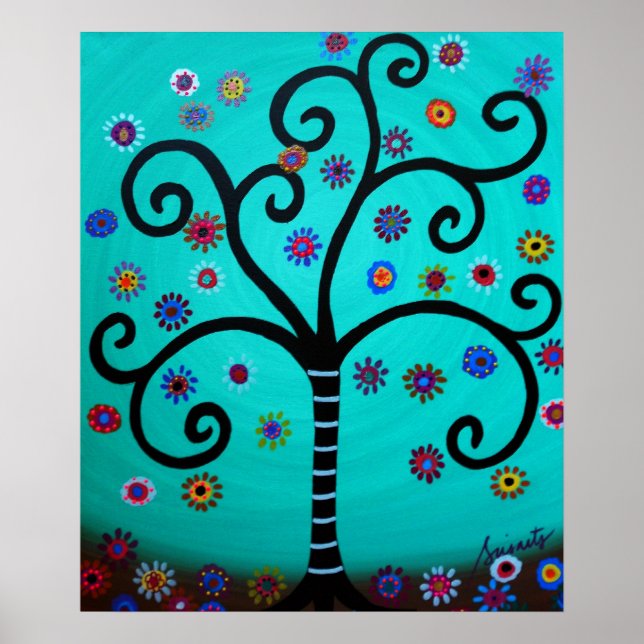 TREE OF LIFE BAR BAT MITZVAH POSTER (Front)