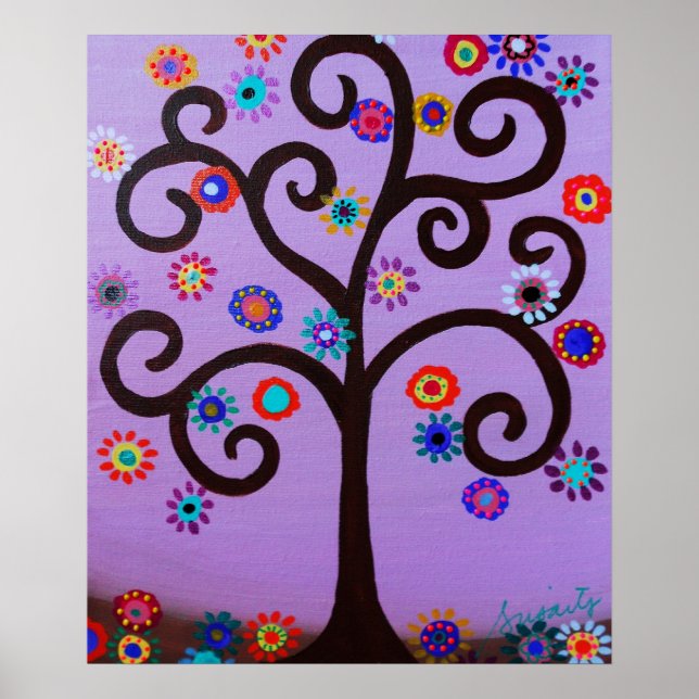 TREE OF LIFE BAR BAT MITZVAH POSTER (Front)