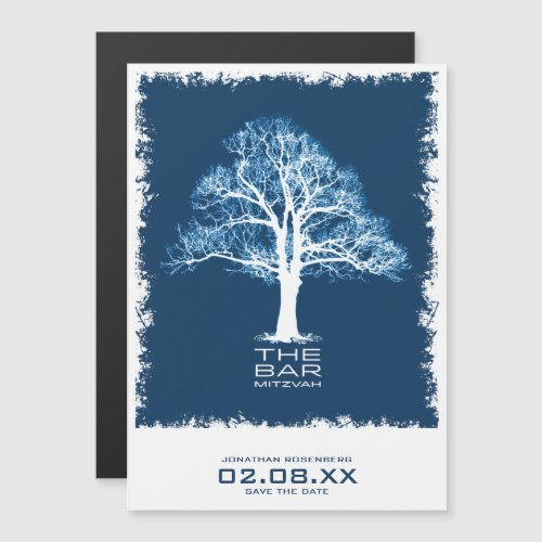 Tree of Life Bar Mitzvah Save the Date Invitation