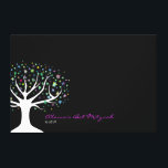 Tree of Life Bat Mitzvah Sign-In Board Canvas Print<br><div class="desc">WELCOME!!! I can personally help you with your order! Ask me anything! EVERYTHING is customizable! All my designs are ONE-OF-A-KIND original pieces of artwork designed by me! You can only find them here! Most are created using Adobe Illustrator or Adobe Photoshop. Others are unique hand painted items in watercolor, gouache,...</div>