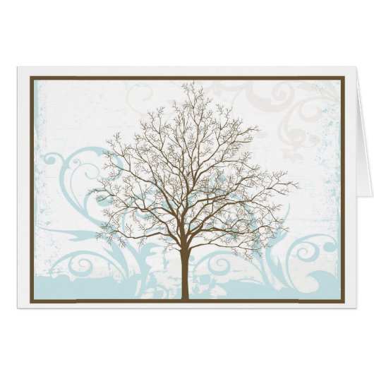 Tree of Life Blank Card (Front Horizontal)