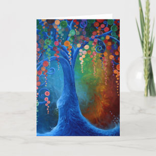 Tree of Life, Blank Greeting card, Card