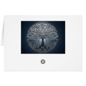 Tree of Life Blue Sky Peaceful Night Cards (Back Horizontal)