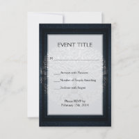 Tree of Life Blue Sky Peaceful Night RSVP Card