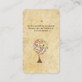 Tree of Life Business Card (Back)