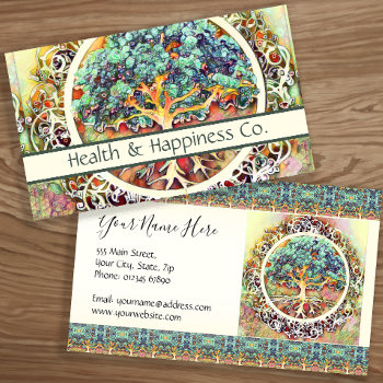 Tree Of Life Business Card by thetreeoflife at Zazzle