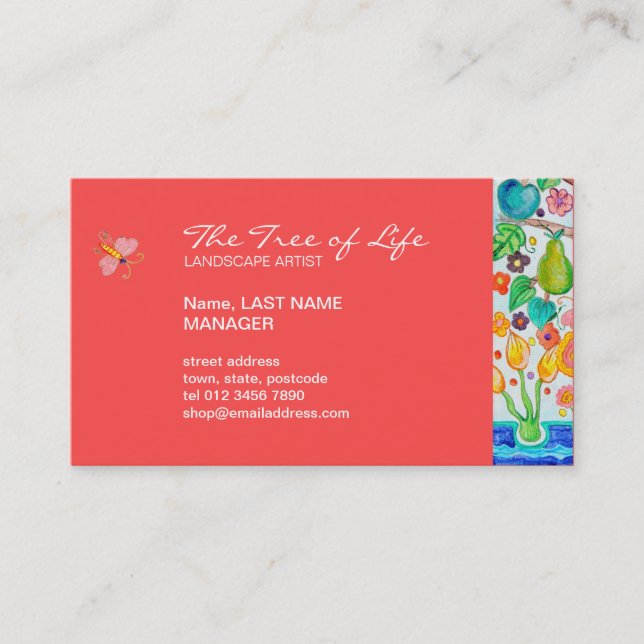 Tree of Life Business Card (Front)