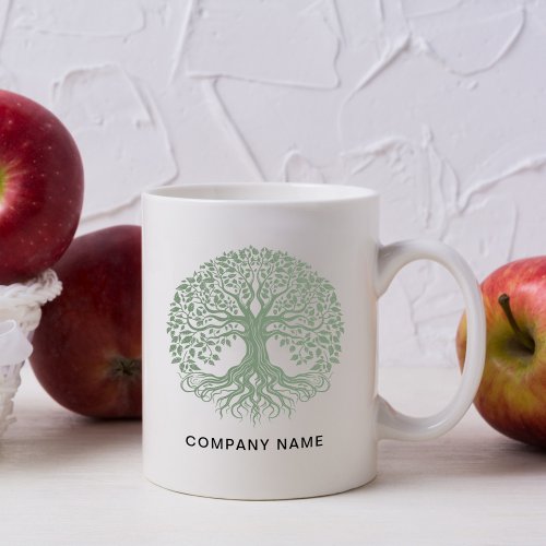 Tree of Life Business Logo Coffee Mug