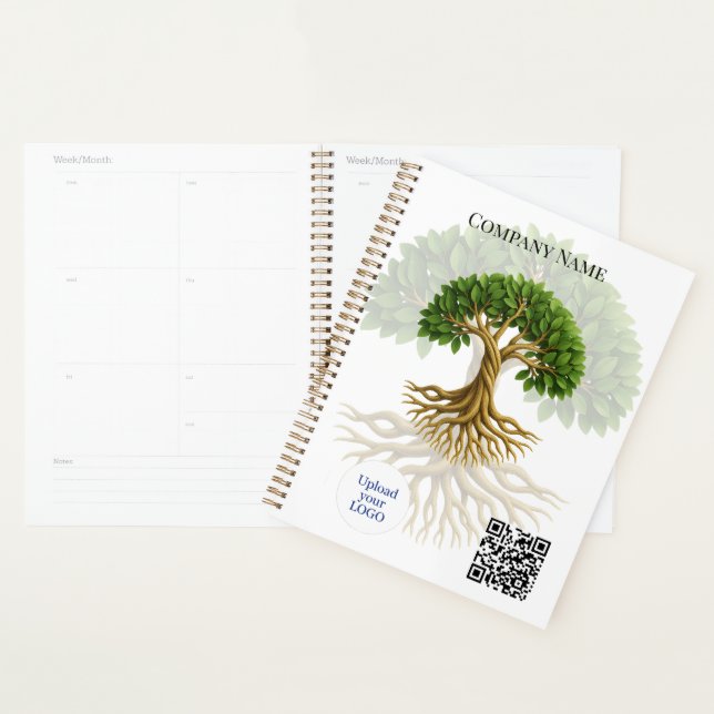Tree of Life Business Logo Promotional Material Planner (Display)