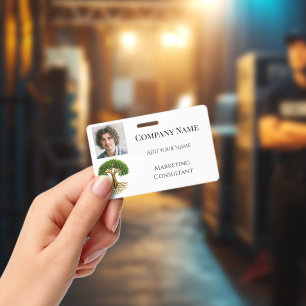 Tree of Life Business Promotional Material Photo Badge