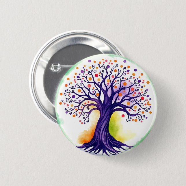 Tree of Life Button (Front & Back)