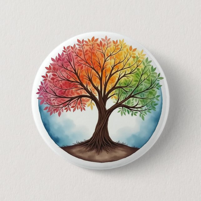 Tree of Life Button (Front)