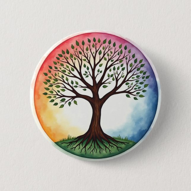 Tree of Life Button (Front)