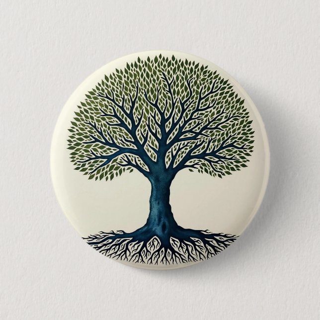Tree of Life Button (Front)