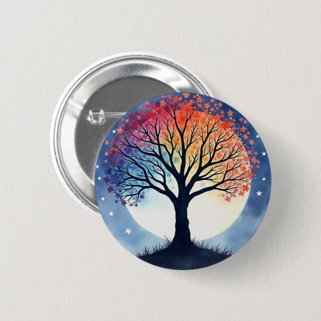 Tree of Life Button (Front & Back)