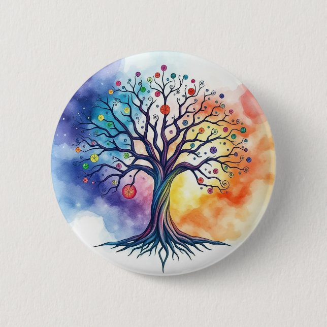 Tree of Life Button (Front)