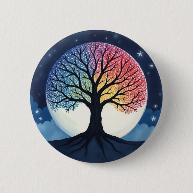 Tree of Life Button (Front)