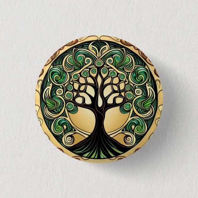 Tree of Life  Button (Front)