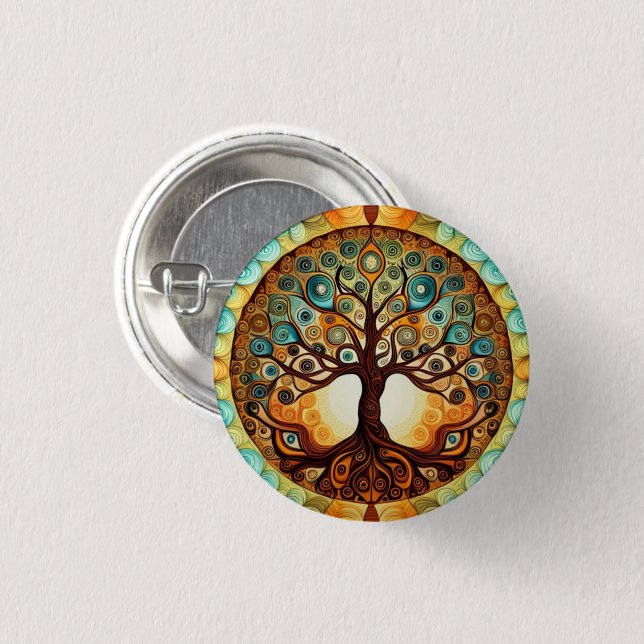 Tree of Life Button (Front & Back)