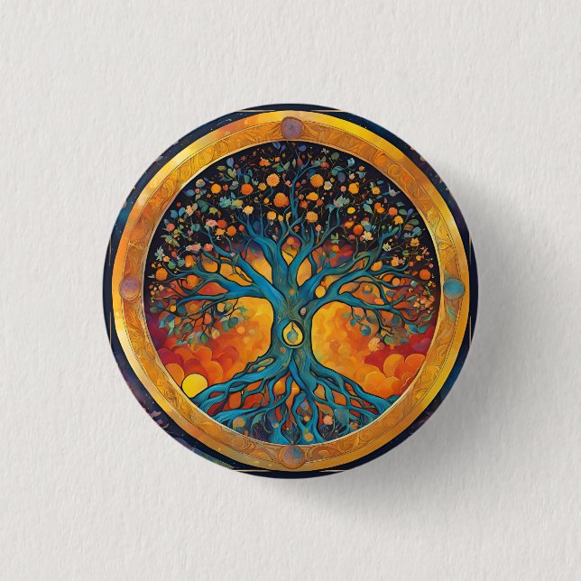 Tree of Life Button (Front)