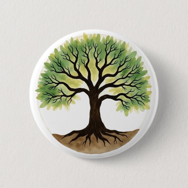 Tree of Life Button (Front)
