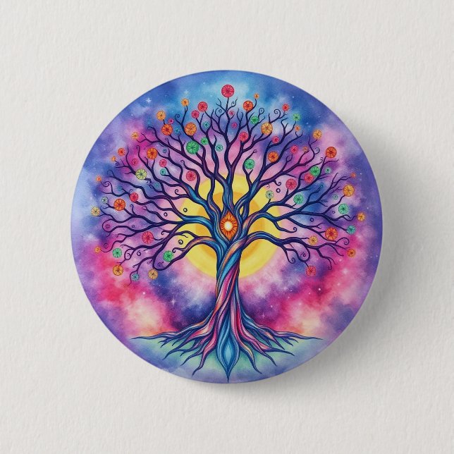 Tree of Life Button (Front)