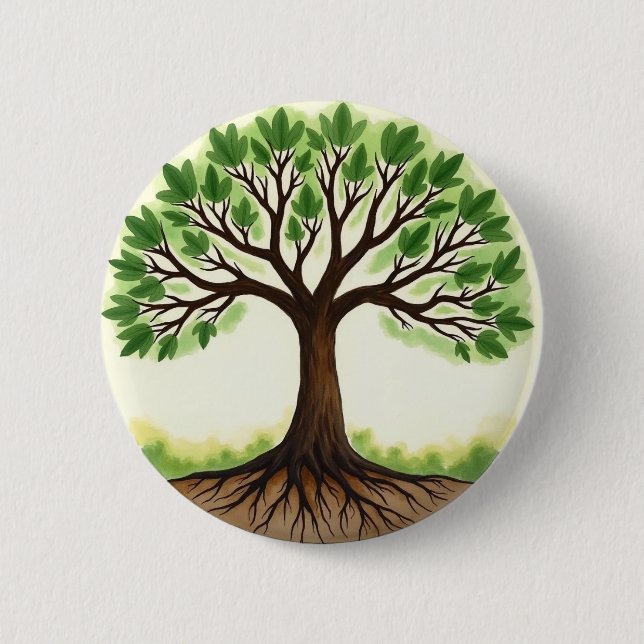Tree of Life Button (Front)
