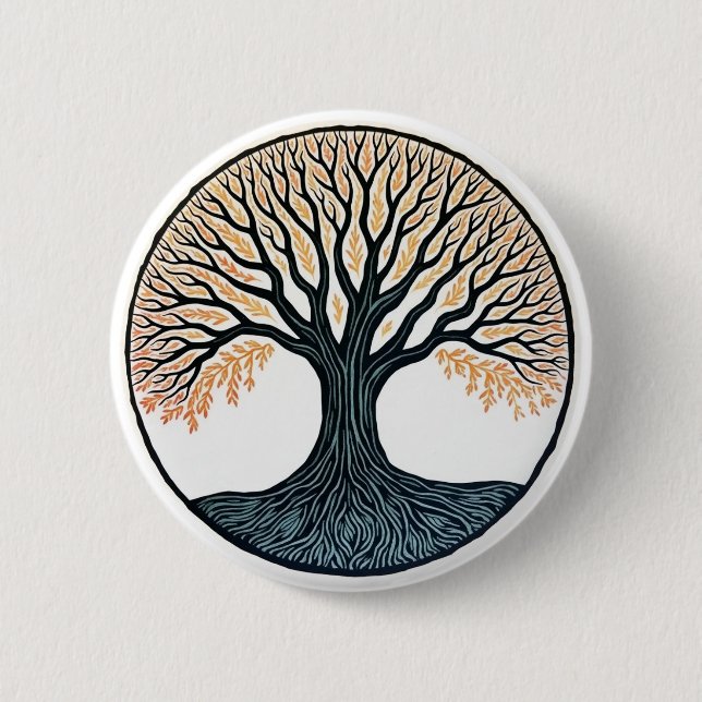 Tree of Life Button (Front)