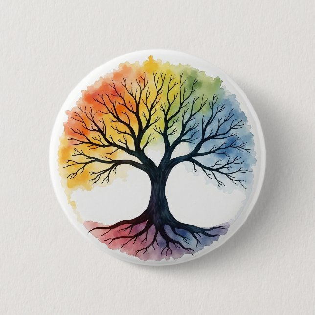 Tree of Life Button (Front)