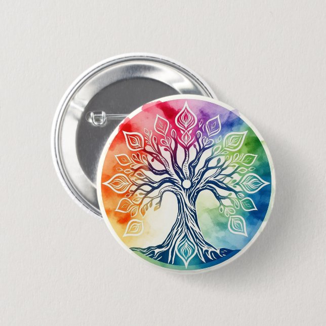 Tree of Life Button (Front & Back)