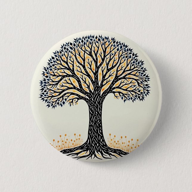 Tree of Life Button (Front)