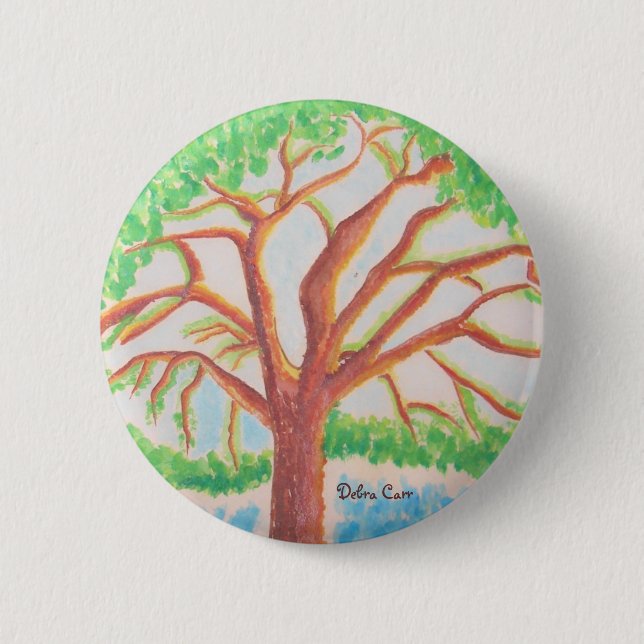 Tree of Life-Button Pinback Button (Front)