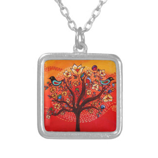 "Tree Of Life" by Catherine Barry Hayes Silver Plated Necklace