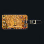 Tree of Life by Gustav Klimt Fine Art Luggage Tag<br><div class="desc">The Tree of Life (1909) oil painting by Austrian Symbolist & Art Nouveau Artist Gustav Klimt (1862-1918).  Fine art personalized luggage tags.</div>