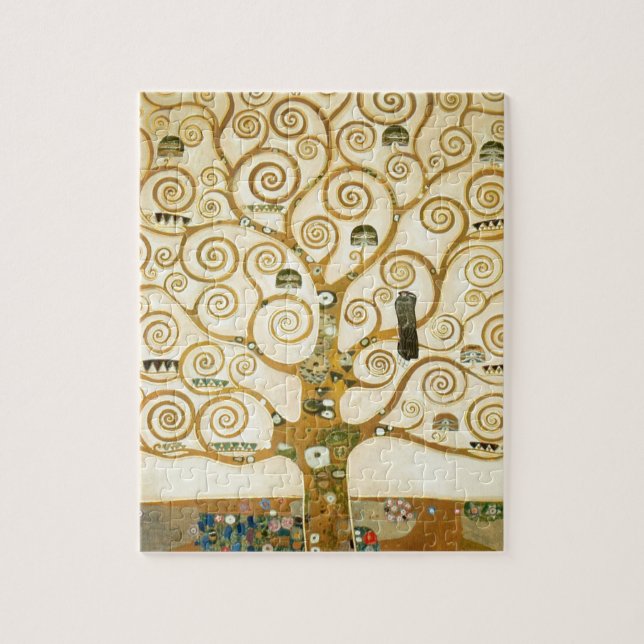 Tree of Life by Gustav Klimt Jigsaw Puzzle (Vertical)