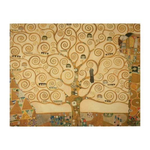 Tree of Life by Gustav Klimt Wood Wall Decor