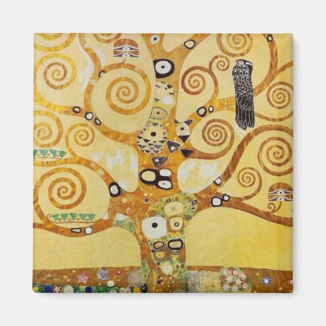 Tree of Life by Klimt Magnet (Front)