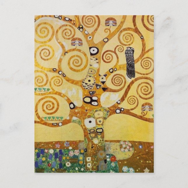 Tree of Life by Klimt Postcard (Front)