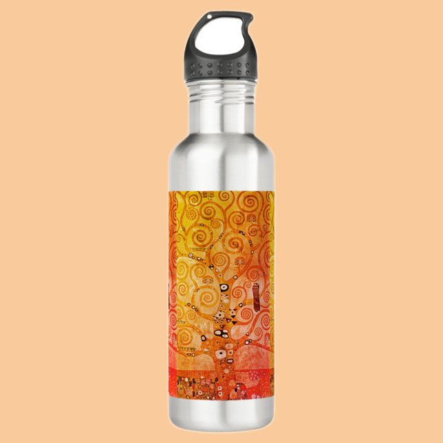 Tree of Life - by Klimt Stainless Steel Water Bottle (Creator Uploaded)