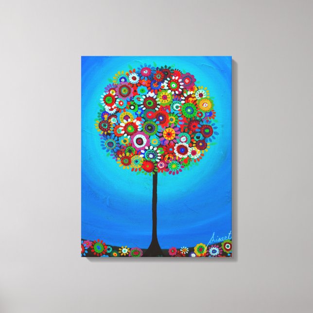 TREE OF LIFE BY PRISARTS CANVAS PRINT (Front)