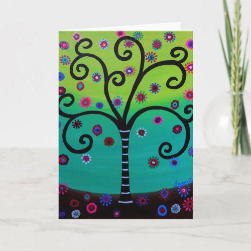 Tree of Life by Prisarts Card
