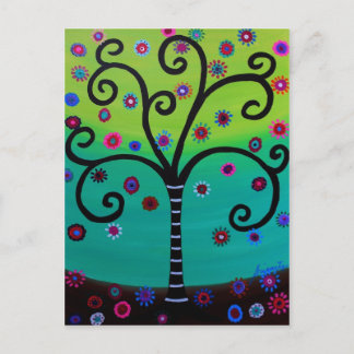 Tree of Life by Prisarts Postcard