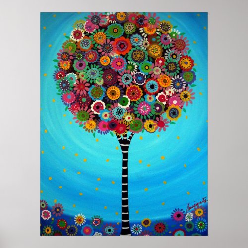 Tree of Life by Prisarts Poster
