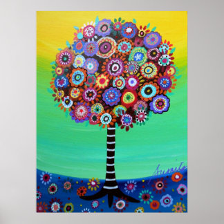 TREE OF LIFE BY PRISARTS POSTER